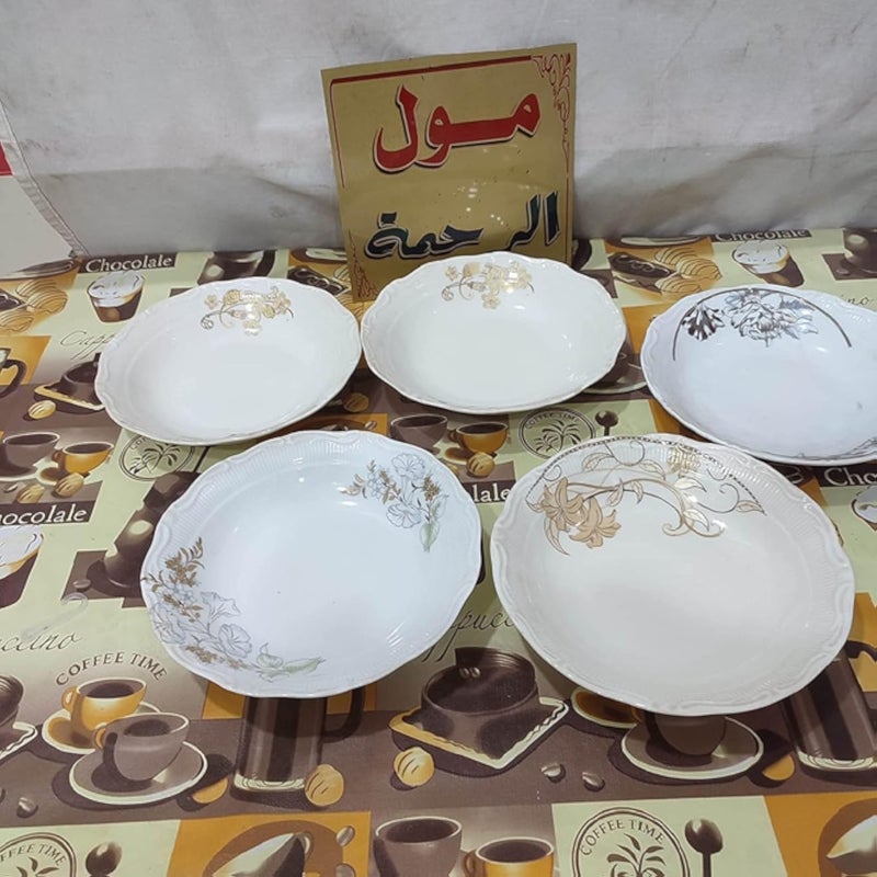 مول مول مورفيك ٥ × أطباق مفردة كبيرة الحجم تباع